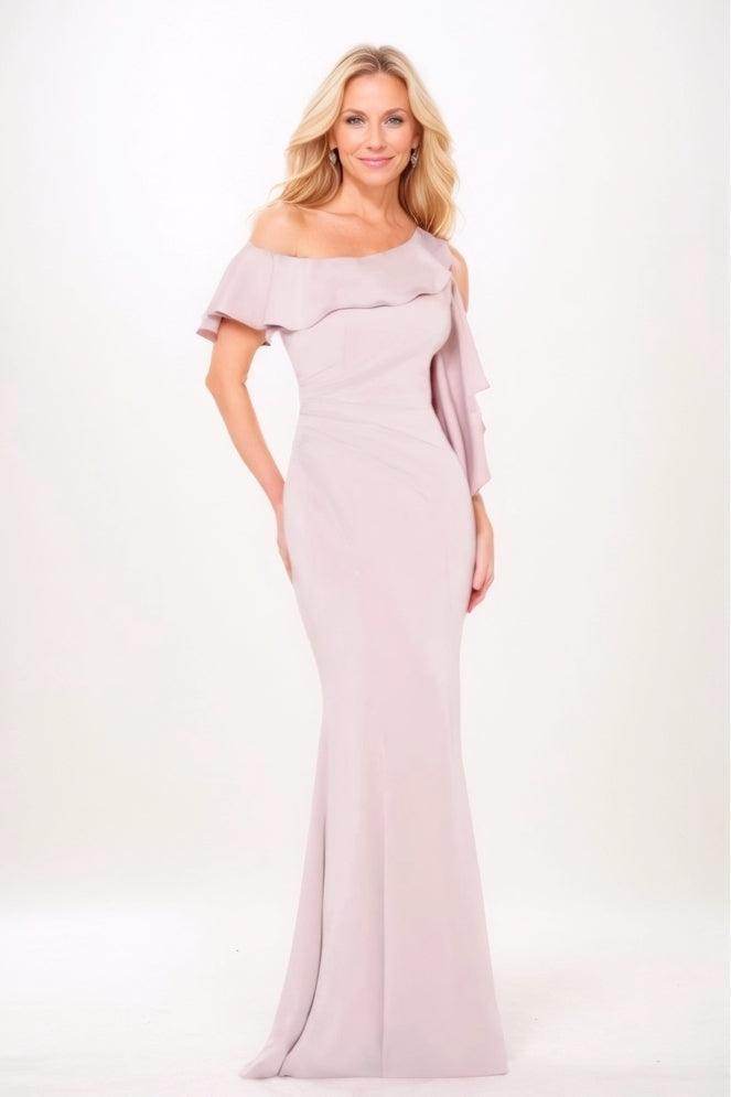 Mermaid Maxi Elastic Silk like Satin Mother Of The Bride Dress CM0315 - COCOMELODY